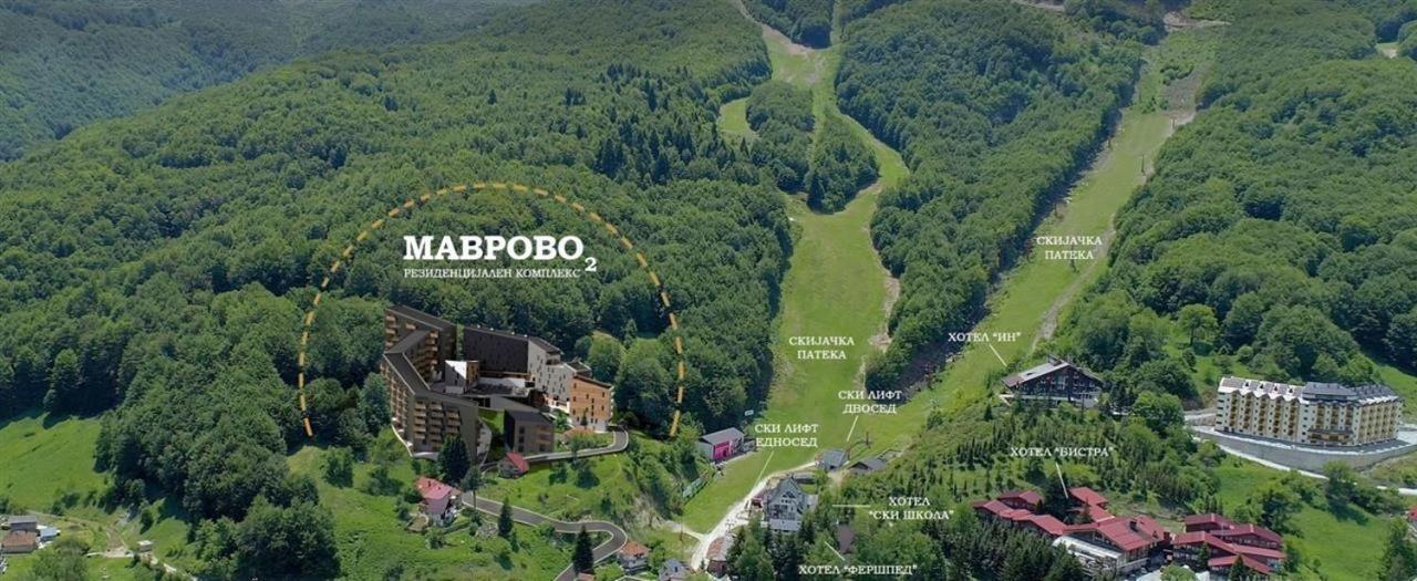 Апартаменты Nikolic 2 Apartmen Маврово Экстерьер фото